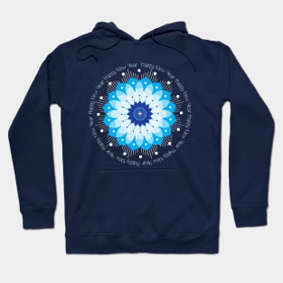 Happy New Year Mandala Hoodie